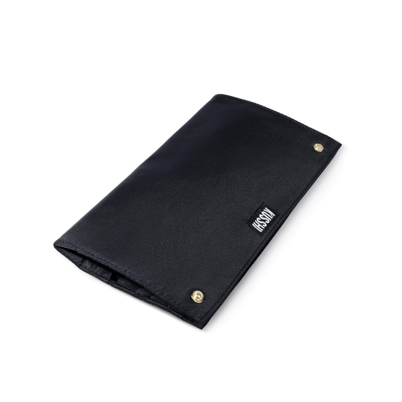 Washable Travel Snap in Brush Organizer Black