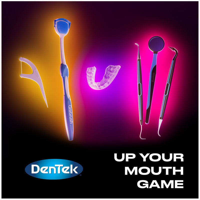 [Australia] - DenTek Triple Clean Advanced Clean Floss Picks, No Break & No Shred Floss, 75 Count, 3 Pack 75 Count (Pack of 3) 