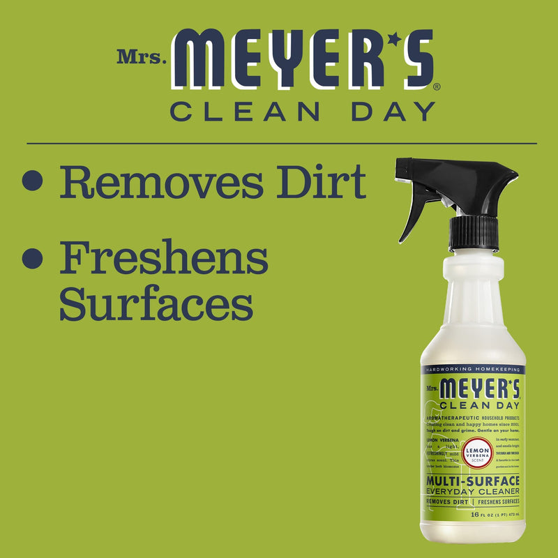 [Australia] - MRS. MEYER'S CLEAN DAY All-Purpose Cleaner Spray, Lemon Verbena, 16 fl. oz 16 Fl Oz (Pack of 1) 