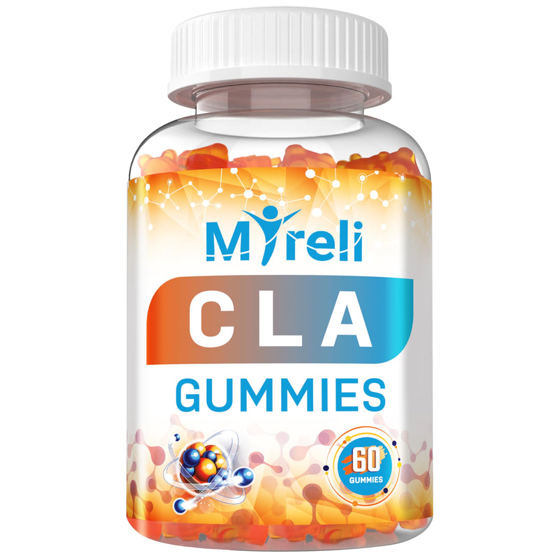 [Australia] - CLA 1000mg Vegan Gummies for Men and Woman 1000mg - 60 Vegan Conjugated Linoleic Acid Chews for Lean Body Support & Caloric Regulation, Resistance Supplement Chews for Muscle, Sugar-Free, Non-GMO 