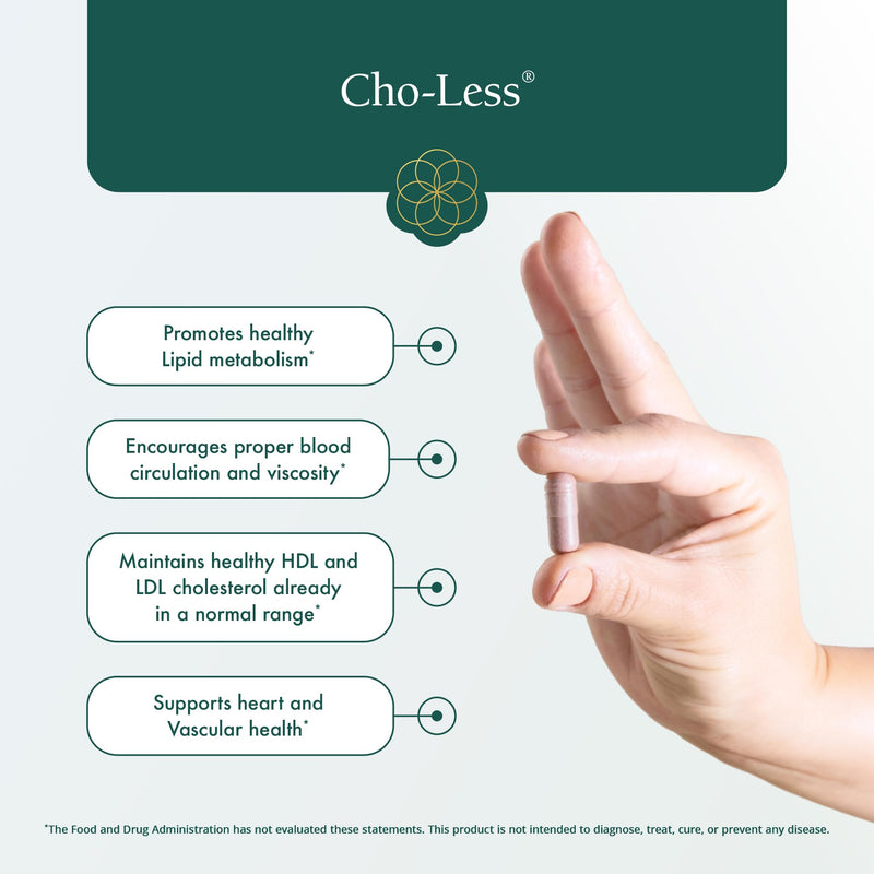 [Australia] - Natura Health Products Cho-Less Supplement - Promotes Healthy Lipid Metabolism and Cardiovascular Health - Featuring Niacin, Red Yeast Rice, Artichoke Extract, and Beta Sitosterol (90 Capsules) 