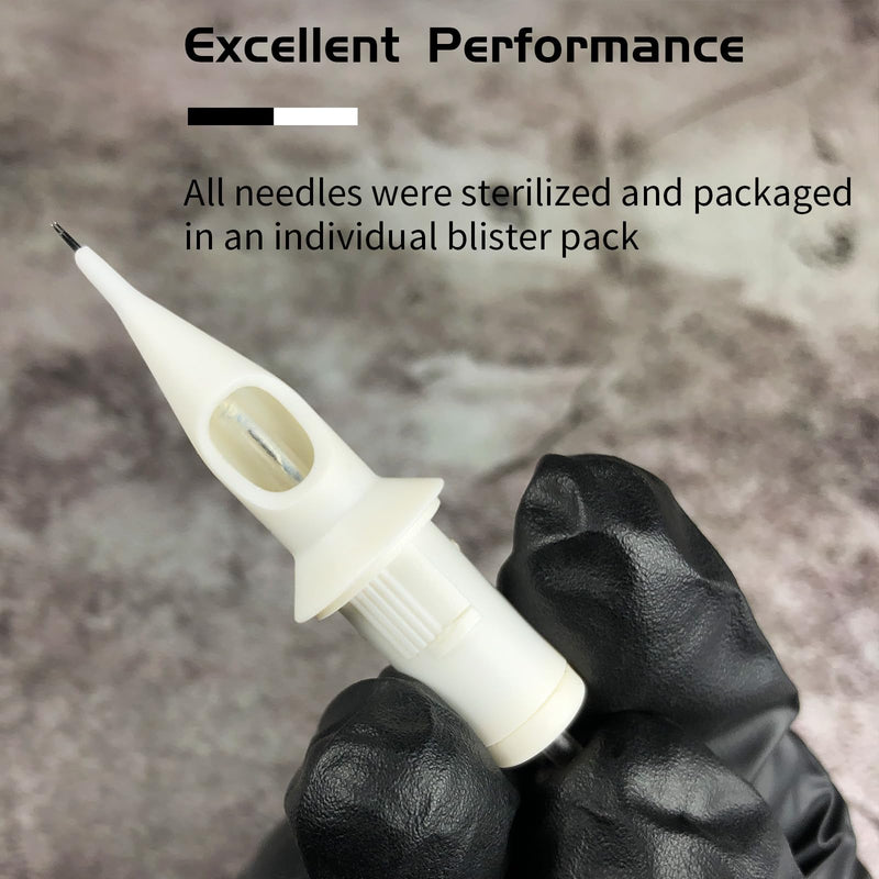 [Australia] - BIGWASP Professional Disposable 1003RL Tattoo Needle Cartridge #10 Bugpin 3 Round Liner (3RL) 20Pcs 30/03RL 