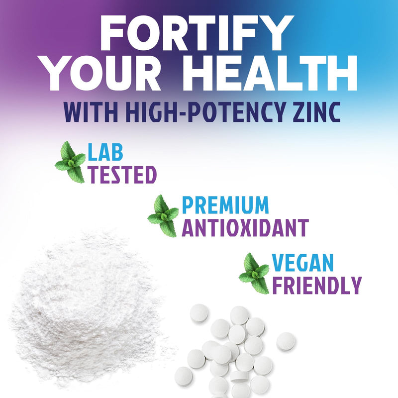 Zinc Supplements 40mg - 40mg of Zinc is the NIH's Safe Upper Daily Limit for Women & Men - Best Zink Supplement for Immune Support, Antioxidant, Skin Health, Gluten Free, Bottled in USA - 120 Caplets 120 Count (Pack of 1)