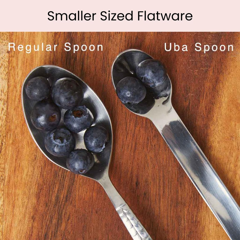 [Australia] - Portion Control Flatware for Healthy Eating & Bariatric Diet with Silicone Case (2) 2 