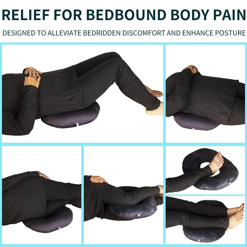 [Australia] - Pillow Tailbone Pain Relief Cushion, Soft Pad for Bed Sores. Anti-Decubitus Pad-Breathable for Hemorrhoids, Prostate and Surgery, Cushion for Office Chair, Long Travel, Car and Home Sofa 