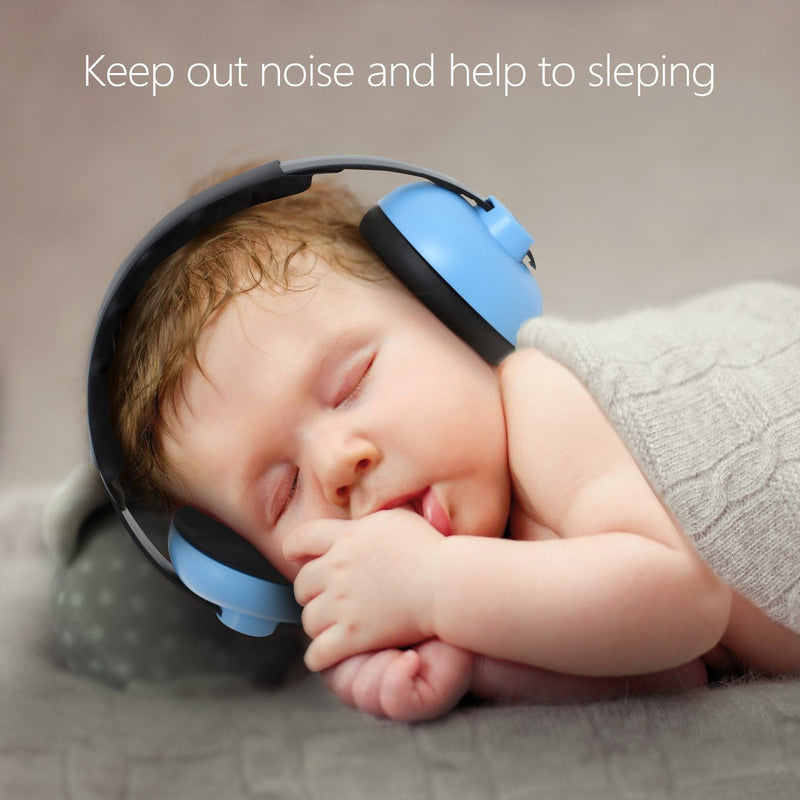 [Australia] - Baby Ear Protection Noise Cancelling Headphones for Babies for 3 Months to 3 Years (Blue) Blue 