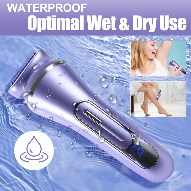 [Australia] - Facial Hair Removal for Women,Painless Body Shaver and Facial Epilator,Rechargeable Trimmer for Epilator Face,Bikini, Arm, Legs, Armpits 