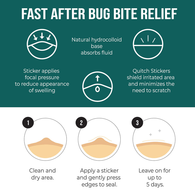 [Australia] - Mosquito Bite Itch Relief Patch, After Bite Insect Bite Treatment, Anti Itch Cream Alternative, Insect Bite Relief, Cruise, Travel and Camping Essential for kids 
