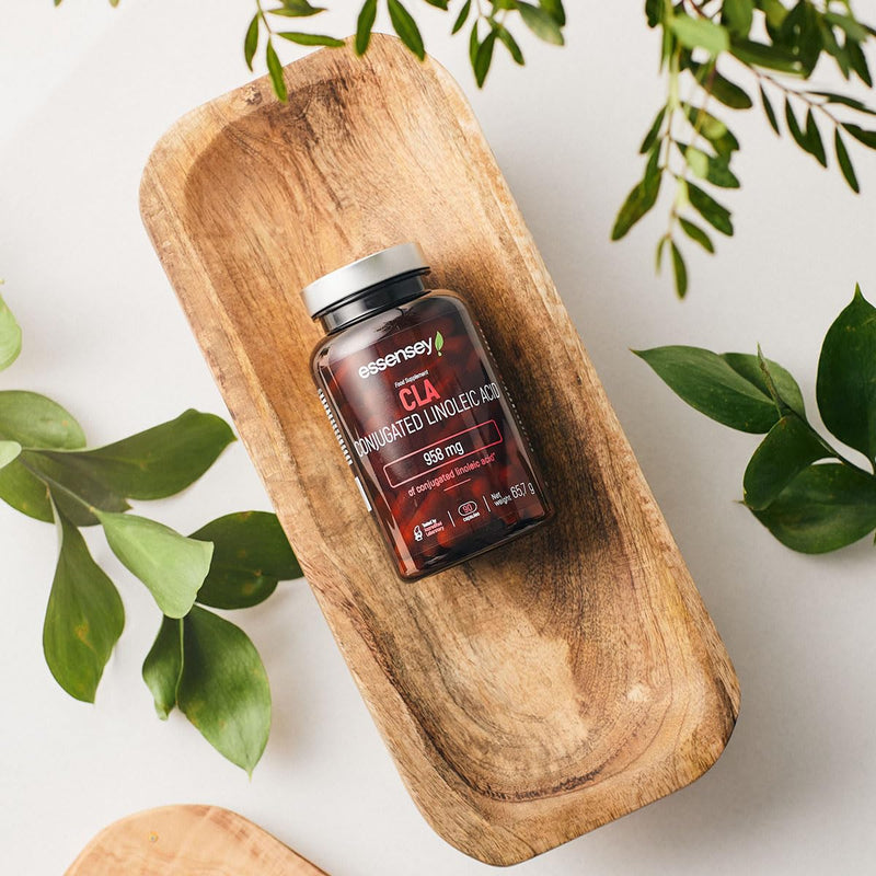 [Australia] - ESSENSEY - CLA capsules I 958 mg per recommended daily dose I 90 capsules I For vegetarians I 120 daily doses I Cellulose capsule 