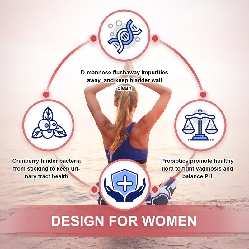[Australia] - NATURE TARGET Probiotics-for-Women Prebiotics-and-Probiotics-Powder, 100-Billion-CFUs 45-Day-Supply 