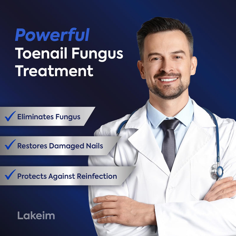 Toenail Fungus Treatment Extra Strength: 25% Undecylenic Acid & Tea Tree Oil - Repairs Yellow Thick Brittle Toe and Fingernails - 3 Pens with 5 Nail Files 0.14 Fl Oz (Pack of 3)