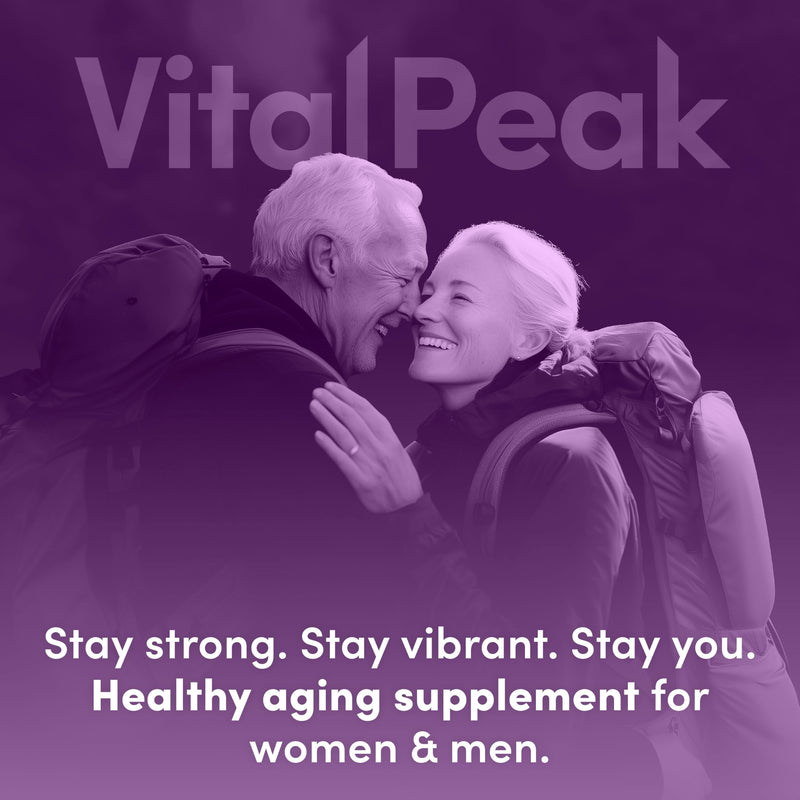 [Australia] - Longevity Peak - Healthy Aging & Cellular Energy Support Supplements for Women & Men - with Ashwagandha, Astragalus, Cat's Claw, Ceylon Cinnamon, L-Lysine, L-Glutamine & More - 60 Capsules 