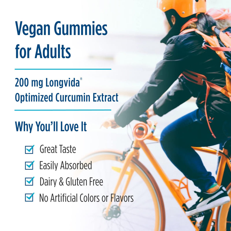 [Australia] - Nordic Naturals Zero Sugar Curcumin Gummies, Mango - 60 Gummies - 200 mg Optimized Curcumin Extract - Great Taste - Antioxidant Support, Healthy Metabolic Balance - Non-GMO, Vegan - 30 Servings 