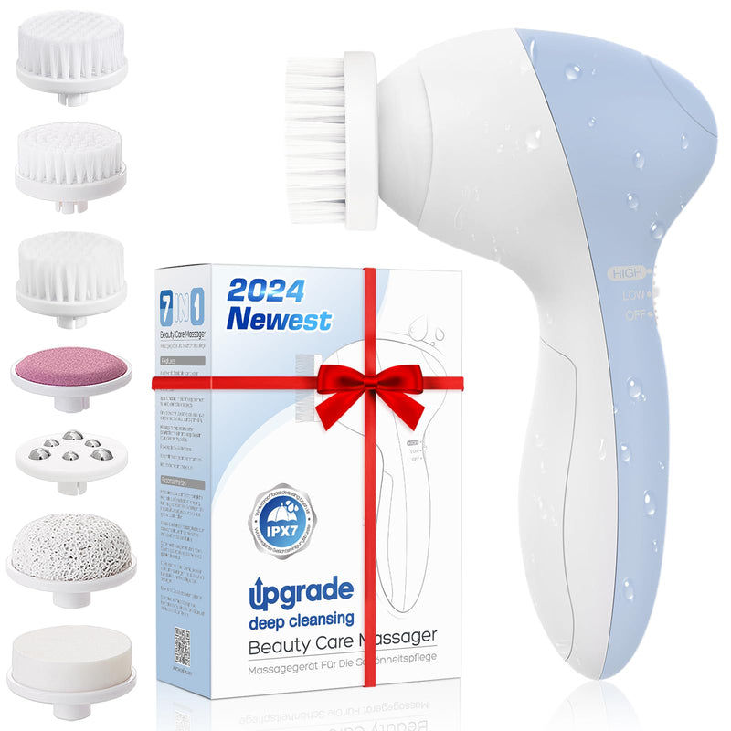 COSLUS 7IN1 FBS-D Face Cleansing Brush Replacement Heads 4 PCS