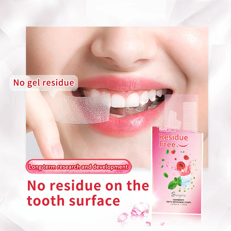 [Australia] - Teeth Whitening Strips for Sensitive Teeth - Results in 7 Days, Rave Reviews, Professional, 7 Non-Slip Strips Whitestrip Stains Remover for Coffee, Wine, Tobacco, Smoking 14 Count (Pack of 1) 