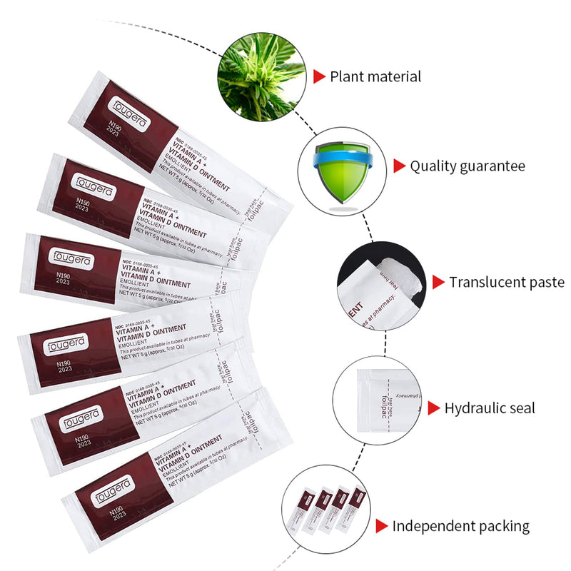 [Australia] - Proamate Tattoo Cream Tattoo Scar Repair Gel, Microblading Aftercare Ointment Vitamin A & D Anti Scar Tattoo Aftercare Cream for Makeup Microblading and Tattoo Healing Supplies (White, 50) White 
