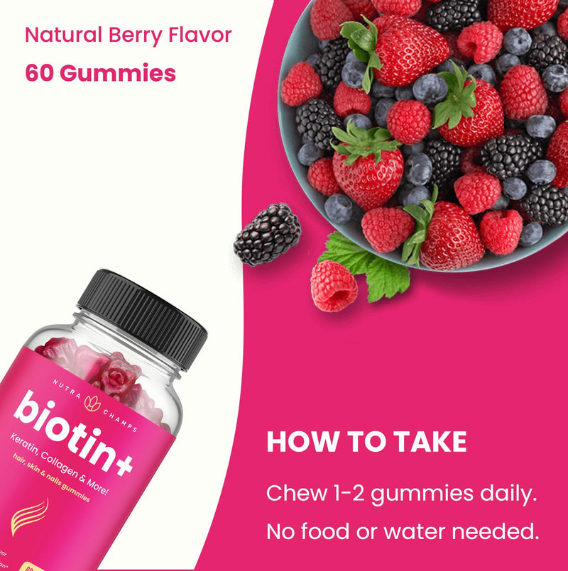 NutraChamps Complete Hair, Skin & Nails Bundle.