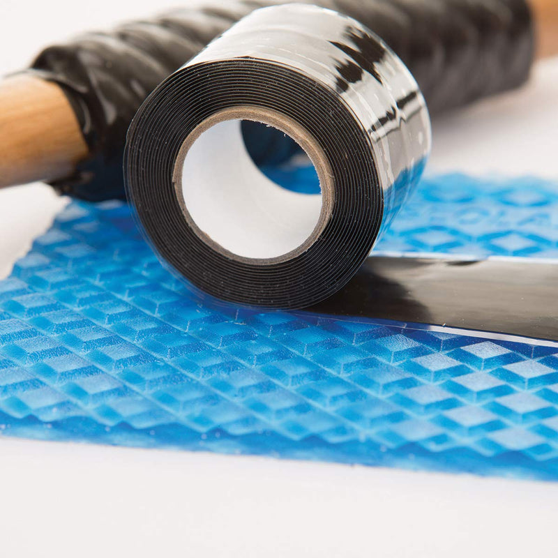 Impacto 9066 Anti-Vibration Tool Grip Wrap Kit, 6.5" x 5", Black/Red 1 Count (Pack of 1)