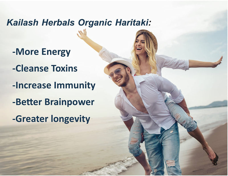 [Australia] - Organic Haritaki Powder USDA Certified Organic, 1 Pound - Terminalia chebula - Digestive Health - Detoxification & Rejuvenation for Vata* 1 Pound (Pack of 1) 
