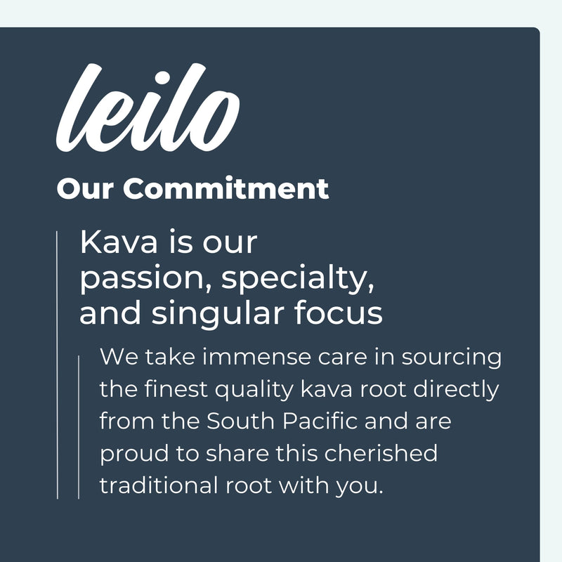 [Australia] - LEILO Kava Root Liquid Extract | Concentrated Kava Drops to Support Relaxation | 70% Extraction Strength - Alcohol-Free | (1 Fl Oz, 30 Servings) 