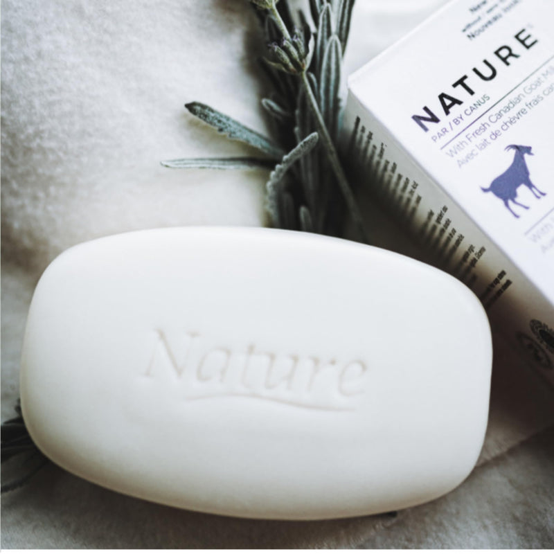 Nature Goat Milk Bar Soap, ORIGINAL, 5 oz (141 g), With Fresh Goat Milk, Vitamin A, B3, Potassium, Zinc & Selenium, Moisturizing & Gentle Cleansing 5 Ounce (Pack of 1)
