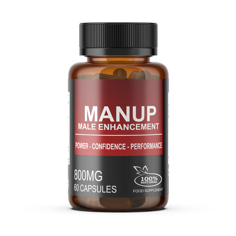 MANUP Male Enhancement Support - 60 Capsules - 1 Month Supply - Supplement Heaven