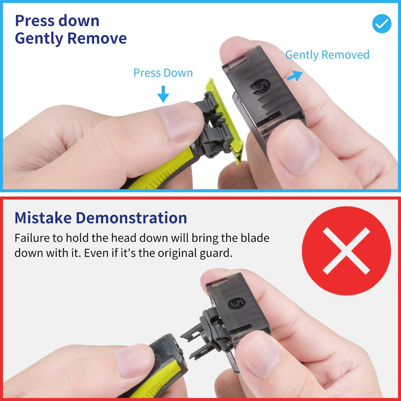 [Australia] - Attachments with shaving stand compatible with O Blade Face and Body razor replacement blade(s). 