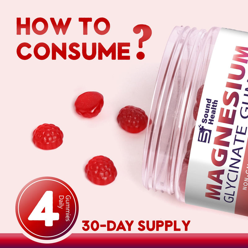 5 in 1 Magnesium Glycinate Gummies, 1400mg from Magnesium Glycinate, L-Threonate & Vitamin B6, Magnesium Complex for Women, Third-Party Tested, 120 Gummies, Non-GMO 120 Count (Pack of 1)