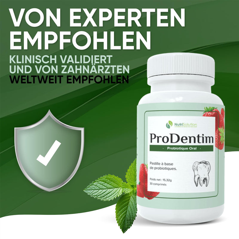 [Australia] - ProDentim from NutriSolution I Chicory, Bifidobacterium, Lactobacillus, Peppermint Oil I Promotes oral health and fresh breath I 30 pastilles I 30 day supply I Made in France 1 