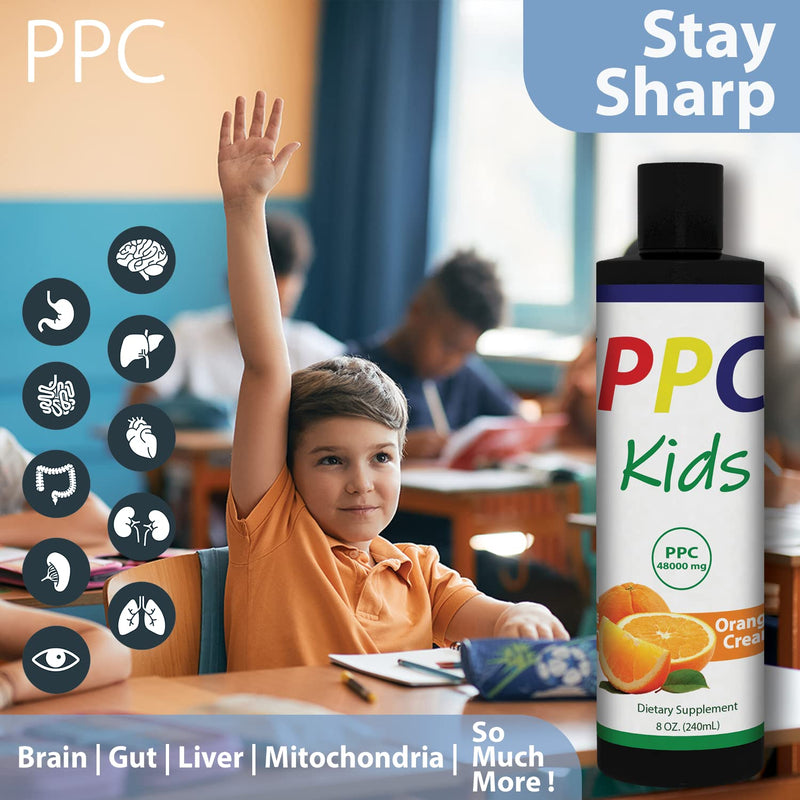 [Australia] - PhosChol PPC Polyenyl PhosphatidylCholine Choline Supplement for Kids 1000mg Liquid 8 oz 