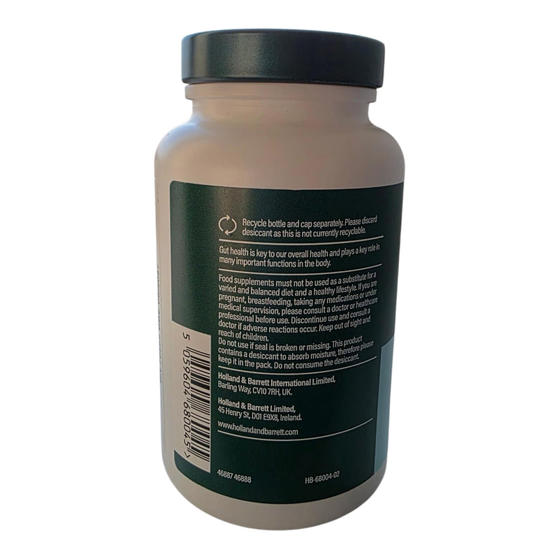 Holland & Barrett 3 Billion Live Friendly Bacteria with Acidophilus – Gut Health Probiotic Supplement, 4 Live Strains, Proven to Reach the Gut Alive, Vegan, 120 Capsules, 1 A Day