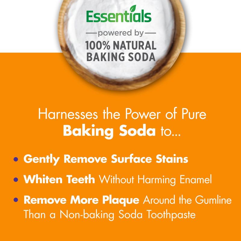 ARM & HAMMER Essentials Fluoride-Free Toothpaste, Whitening + Activated Charcoal Toothpaste, 4 Pack of 4.3oz Tubes, Clean Mint, 100% Natural Baking Soda 4.3 Ounce (Pack of 4)