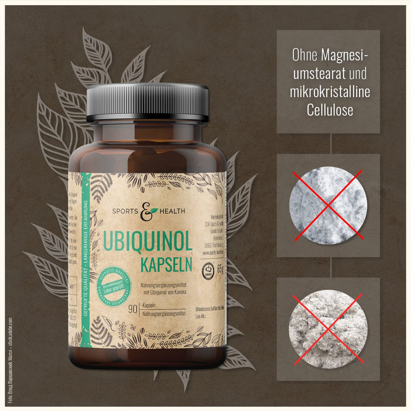 [Australia] - Q10 capsules Ubiquinol - 90 capsules - 100 mg pure Kaneka Ubiquinol - Q10 capsules high dosage - Q10 with Kaneka quality - coenzyme Q10 90 pieces (pack of 1) 