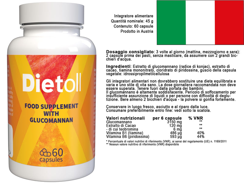 [Australia] - Dietoll - 60 capsules 