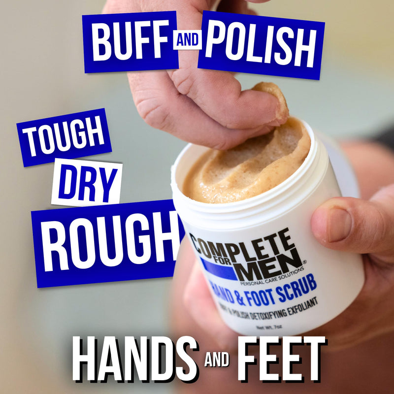 [Australia] - Hand and Foot Scrub: Exfoliating Feet, Hand Exfoliant, Sugar Scrub for Dry Skin, Moisturizing Rough Skin Remover, Ideal for Hands and Feet Care, Scrub for Men 