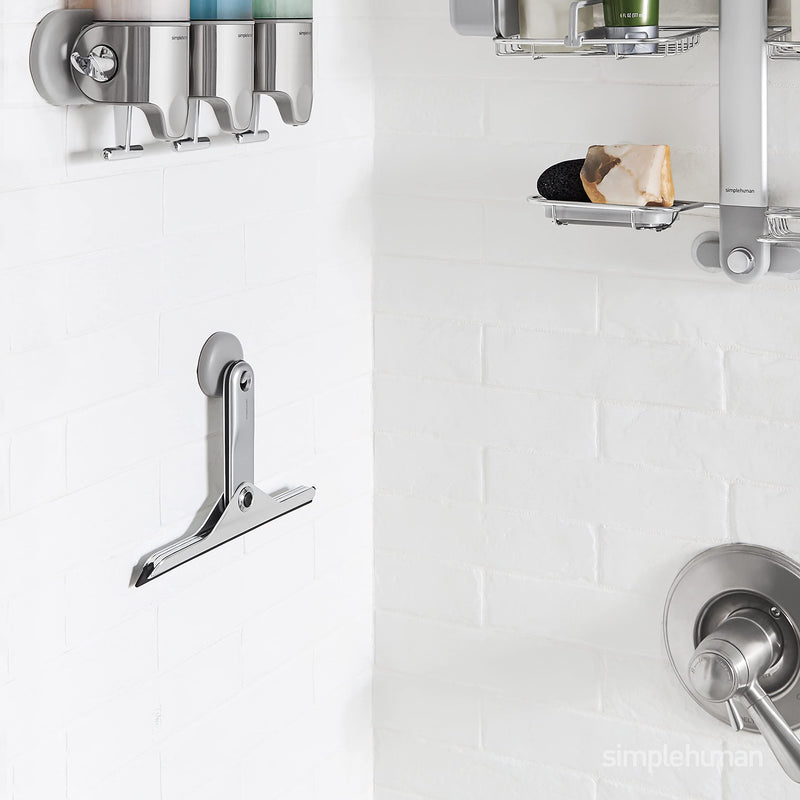 [Australia] - simplehuman Foldaway Squeegee, Stainless Steel 