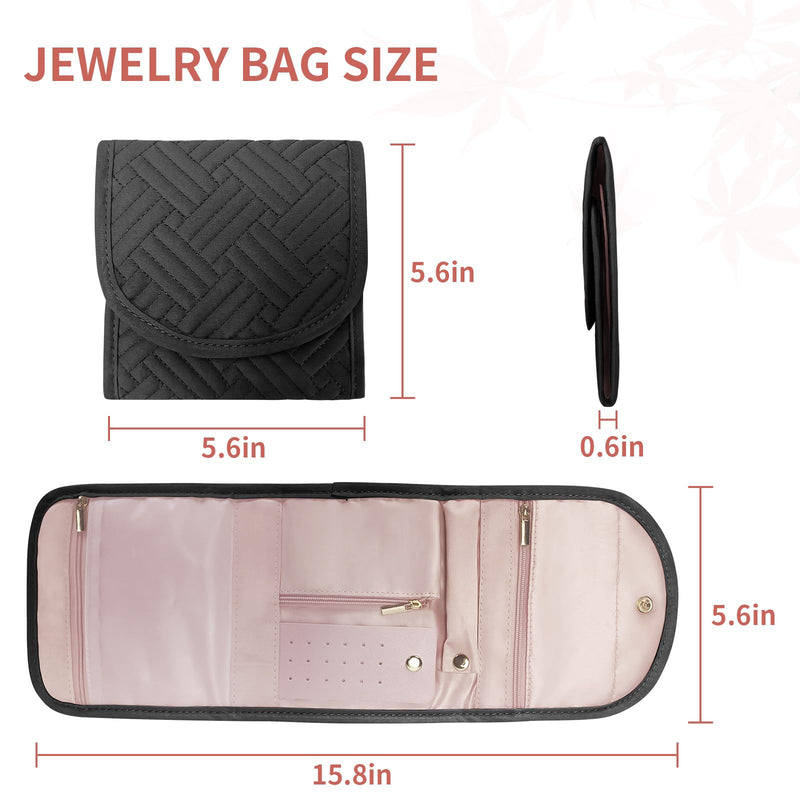 SMONT Buy Army Green Toiletry Bag and Black Jewelry Organizer Combo