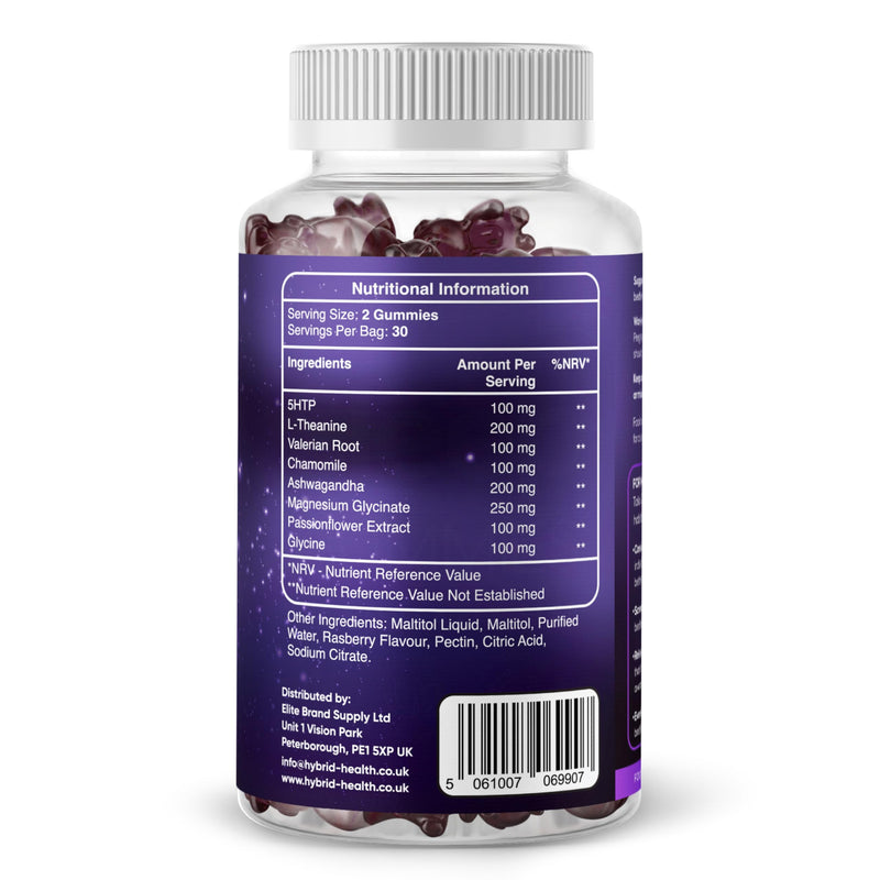 Sugar Free Sleep Gummies x 60 | Maximum Strength | with Ashwagandha, Magnesium, Chamomile Extract | Natural Berry Flavoured | Get Koala-Ty Sleep 1 count (Pack of 60)