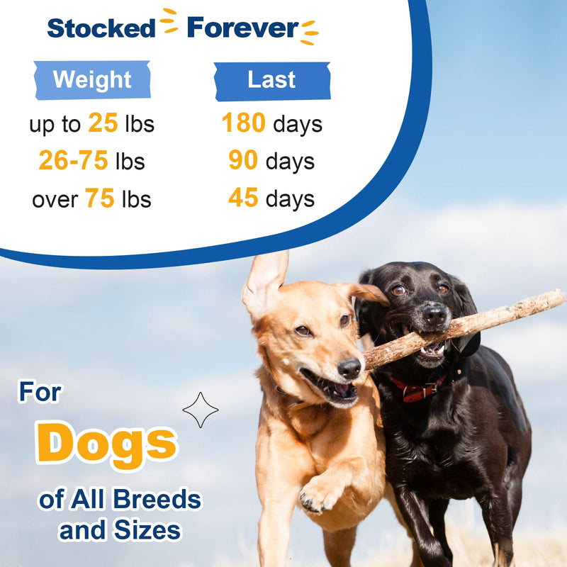 Dog Vitamins, Dog Multivitamin Powder, with Probiotics, Glucosamine, Omega 3, Support Gut, Joint & Mobility, Itch Skin & Coat, Minerals & Antioxidant for Immune Health, Daily Essential Dog Supplements 90 Scoops - PawsPlanet Australia