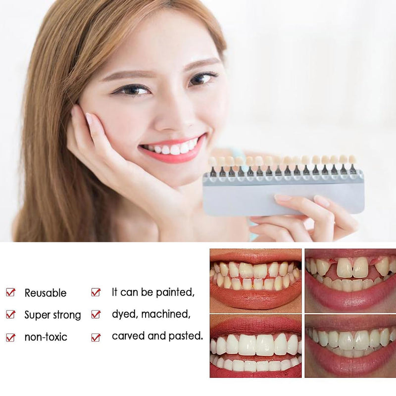 [Australia] - Fake Tooth Repair Kit-Thermal Beads for Filling Fix The Missing and Broken Tooth or Adhesive The Denture Fake Teeth 