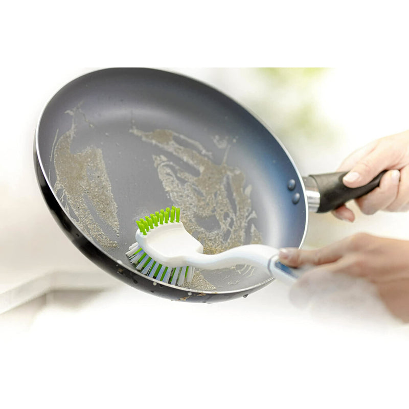 [Australia] - Scotch-Brite Pot Pan & Dish Brush, Scrub Brushes for Cleaning Kitchen and Washing Dishes, 1 Count 