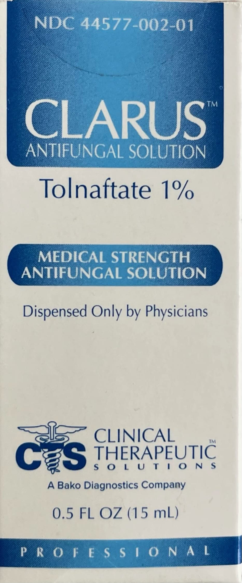 [Australia] - Clarus Solution Antifungal 1%, 0.5 floz 