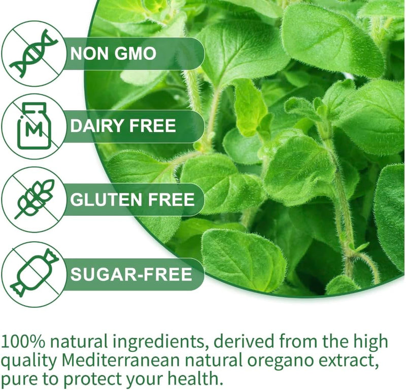 [Australia] - Oregano Oil Organic Liquid Drops - 6 Month Supply Oil of Oregano Drops Tincture Extract, Cleanse, Detox, Immune Support, Digestive Gut Health - Pure Vegan Non-GMO Herbal Organic Oregano Oil Drops 1 oz 