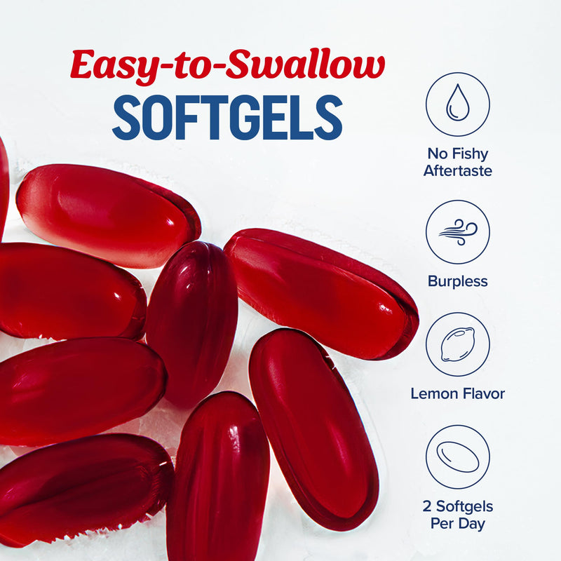 [Australia] - Omega 3 Fish Oil + Co Q10 | 1305MG Omega-3 with CoQ10 100MG for Heart Health, Cellular Energy, and Antioxidant Support | Co Q 10 + Omega3 | Coenzyme Q10 Fish Oil Supplements | Non-GMO | 60 Ct 