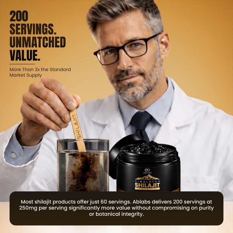 50g Himalayan Shilajit Resin – Pure, Lab-Tested Supplement