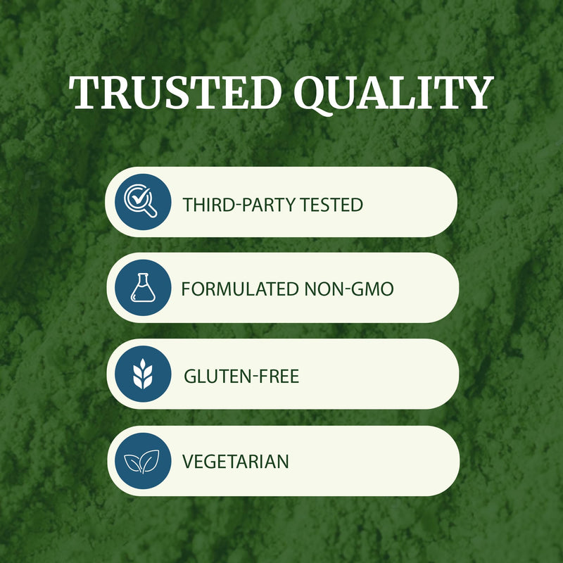 Moringa Capsules 5000mg | Potent Antioxidant Superfood | Non-GMO, Third-Party Tested Pure Moringa for Energy, Immunity & Gut Health Support | 100% Moringa Oleifera | Vegetarian & Gluten-Free | 60 Ct