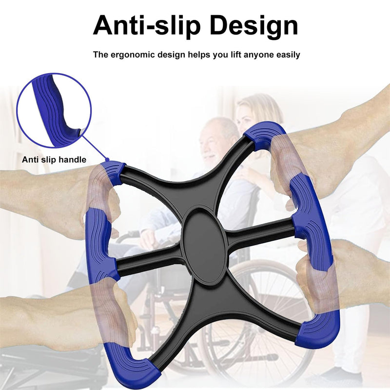 [Australia] - Liberty Lift Assists Standing Aid-Handicap, Portable Lift Aid Bar with No-Slip Grip Handles to Transfer Elderly,Senior,Bariatric,Patient or Disabled Assists Caregiver or Nurse,Supports Gifts for Daily 