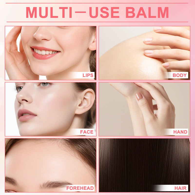 3 PCS Collagen Wand, Collagen Stick Multi Balm Stick, Anti Wrinkles Moisturiser,All-in-One Boosting Moisture Balm for Face, Lips, Eyes, Lip, Neck & Body- Reduce Fine Lines & Wrinkles (9g)