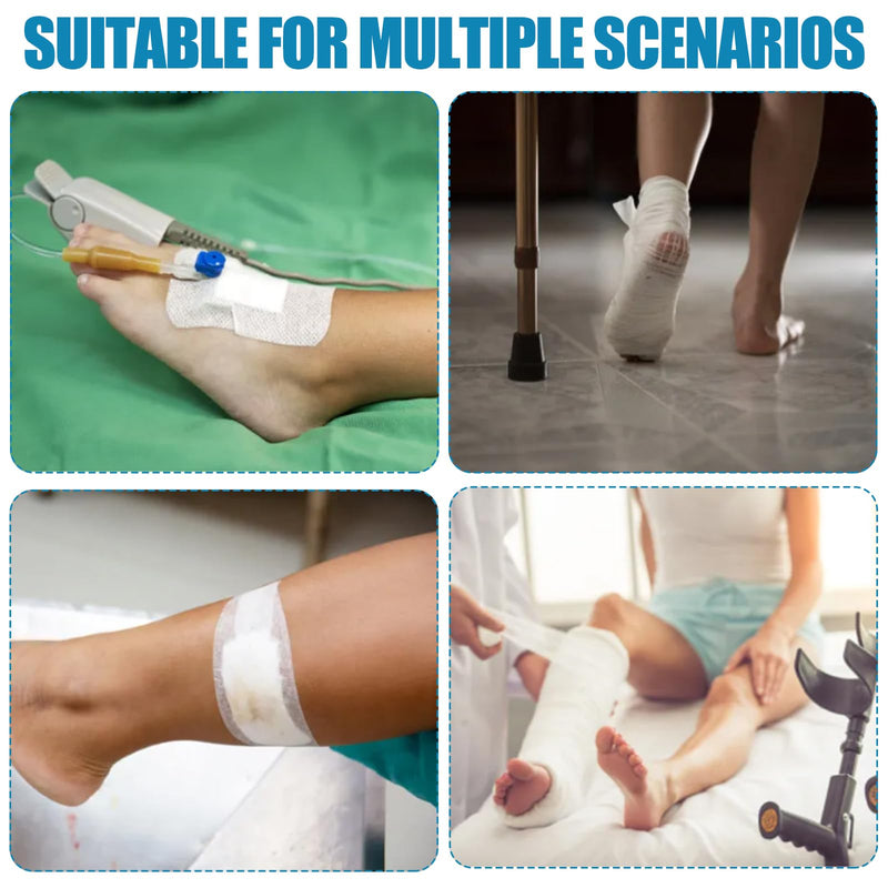 [Australia] - GAOUTO shower protection foot, leg protection when bathing, shower protection leg, bandage protection waterproof adults, plaster protection, reusable, plaster cast bandage protection waterproof for foot, ankle 