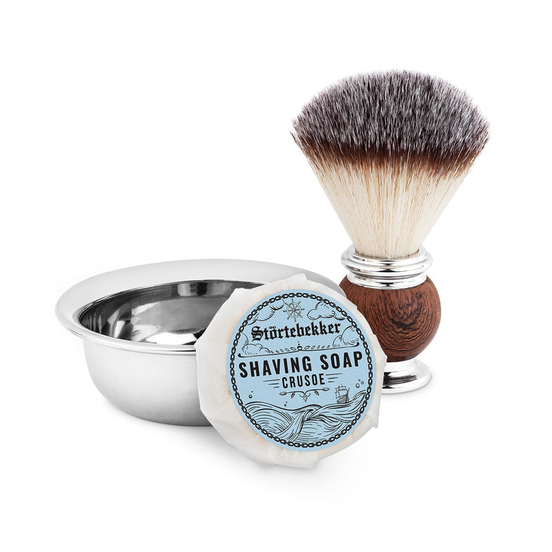 [Australia] - Störtebekker® Premium Shaving Soap Crusoe 70g - Handmade soap for rich shaving foam - Perfect for shaving with safety razors and straight razors - Vegan shaving soap for women and men 70 g (pack of 1) 